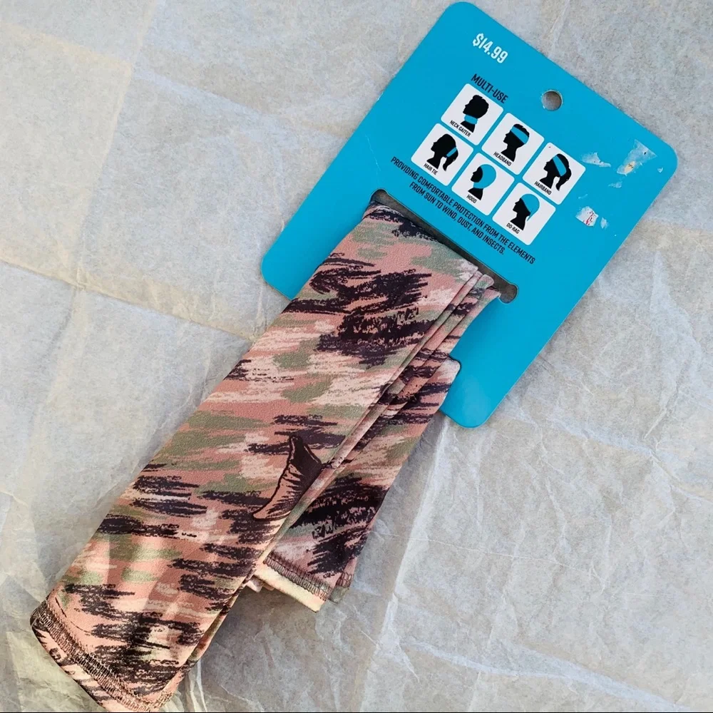 VAPOR Solar Camo Protector Reusable Gaiter Mask Polar Neckwear Derlay Multi